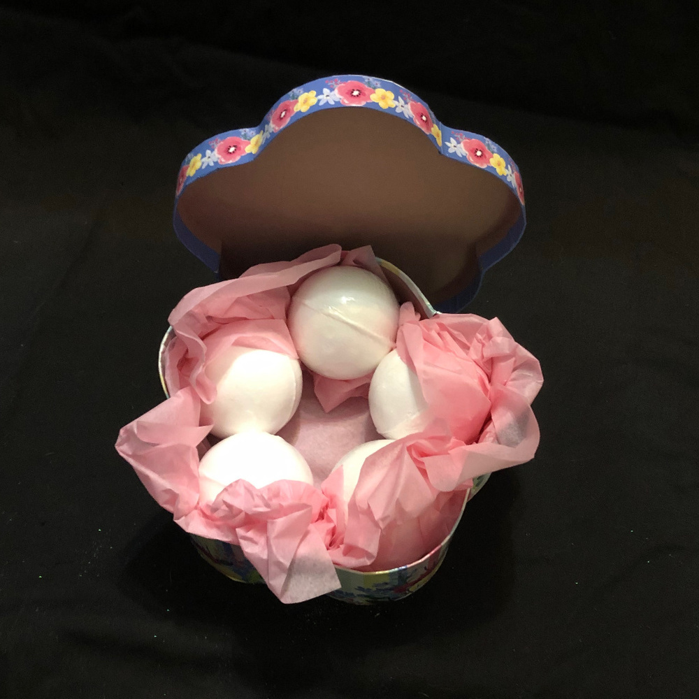 Natural & Organic Shea, Oat & Sugar Bath Bomb Set